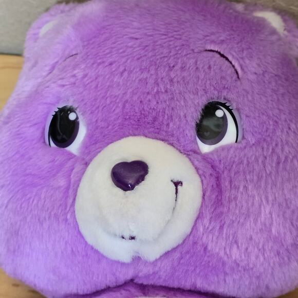 Lot of 2 Care Bears, Purple 2007, Pink 2014 both Excellent Condition - Picture 7 of 13